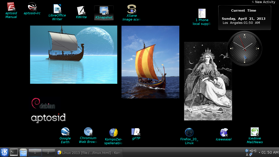 Current desktop Linux