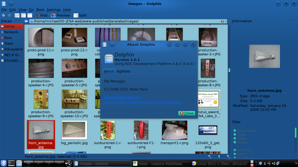 KDE File Manager