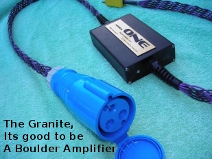 Boulder Amp power filter