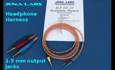 2.5 mm headphone harness