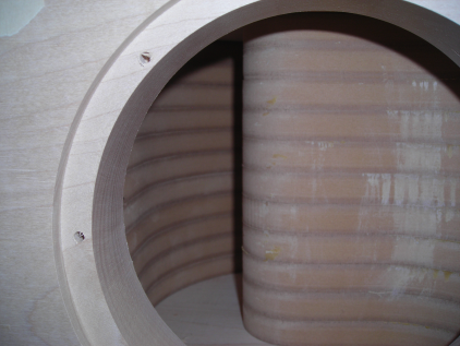 view behind a driver port
