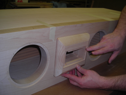Tweeter subplate test fit