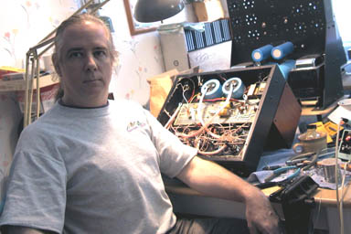 Mike at work