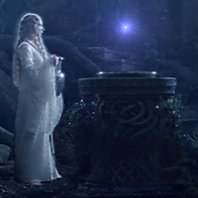 Galadriel at the mirror